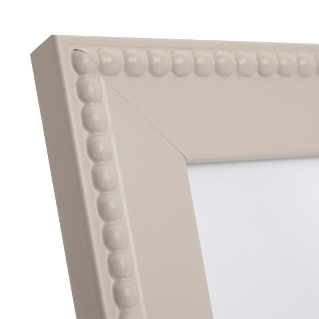 Habitat Beaded Wooden Picture Frame - Grey - 23x18cm - gallery image 4