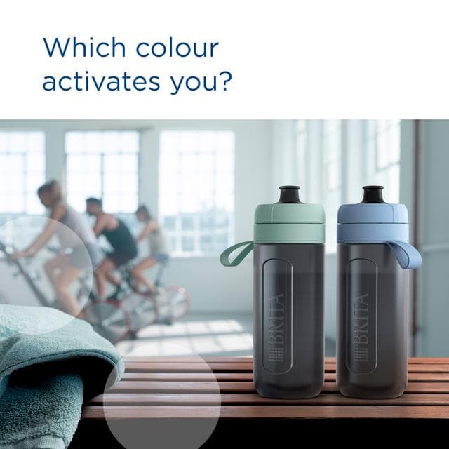 BRITA Sports Water Filter Bottle Model Active - Dark Green - 600ml - gallery image 6