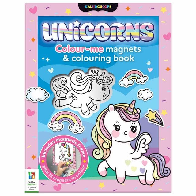 Colour Me Magnets Unicorn Book - gallery image 1