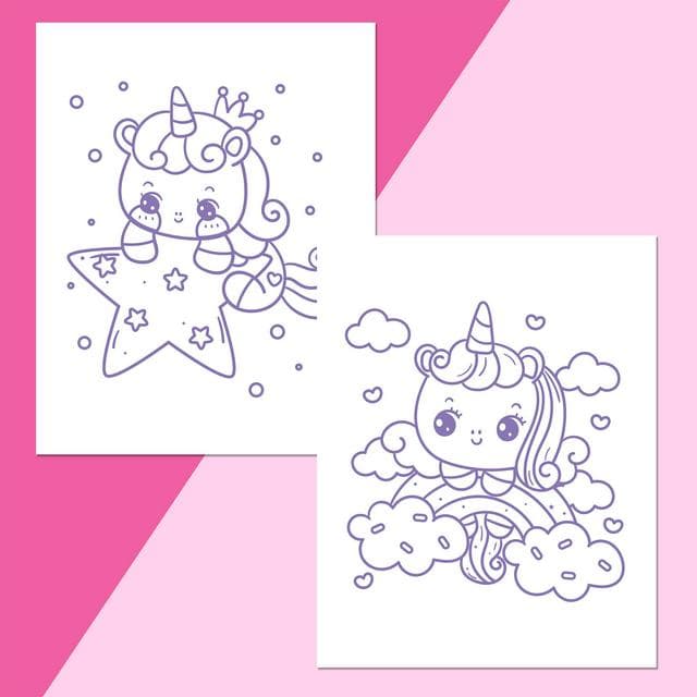 Colour Me Magnets Unicorn Book - gallery image 3