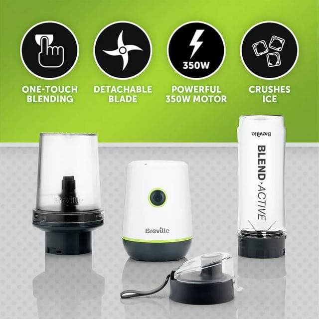 Breville VBL253 Blend Active Blender Compact Food Processor - gallery image 5