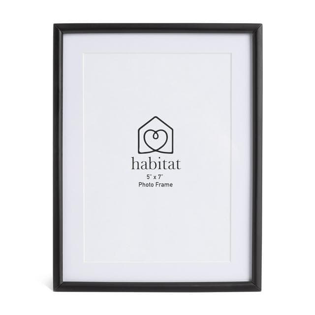 Habitat Skinny Metal Frame - Black - 5x7" - gallery image 1