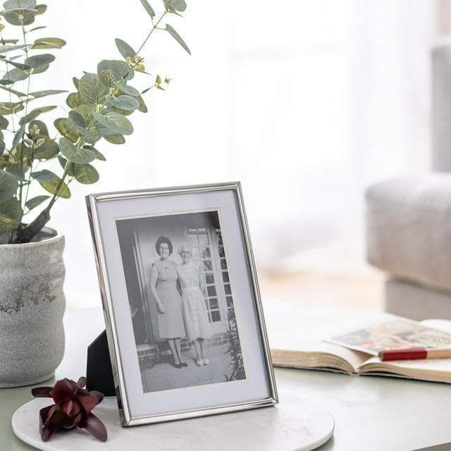 Habitat Skinny Metal Frame - Silver - 5x7" - gallery image 2