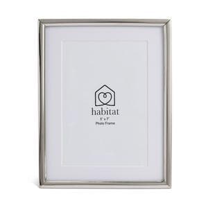 Habitat Skinny Metal Frame - Silver - 5x7"