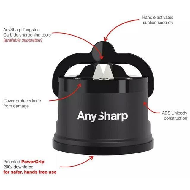 Anysharp Knife Sharpener - Black - gallery image 5