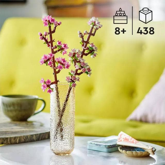 LEGO Creator Cherry Blossoms Flowers Decor Set 40725 - gallery image 2