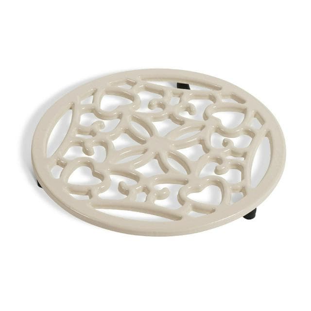 Habitat Cast Iron Trivet - Cream - gallery image 1