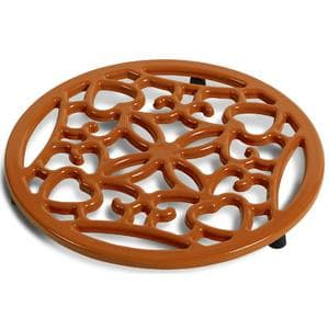 Habitat Cast Iron Trivet - Orange