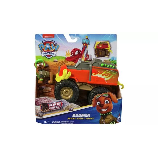 Rubble & Crew Rescue Themed Vehicles Boomer Monster Truck - gallery image 3