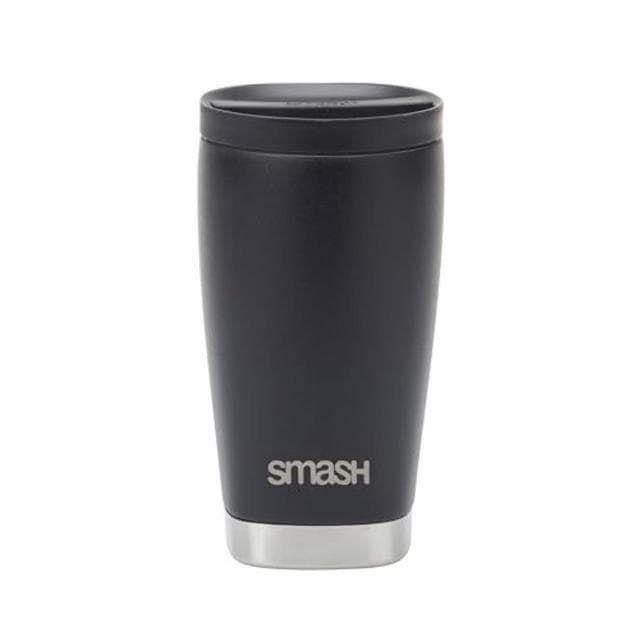 Smash Black Stainless Steel Coffee Cup - gallery image 1
