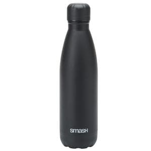 Smash Black Stainless Steel Bottle - 500ml