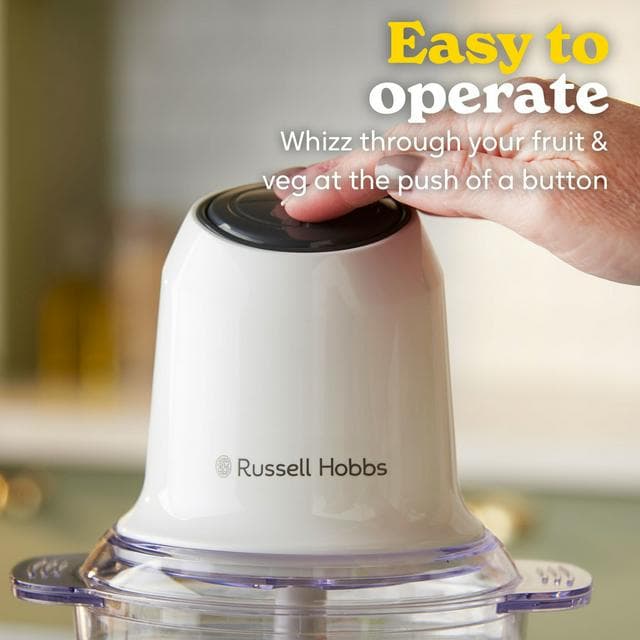 Russell Hobbs Go Create White Mini Chopper 27540 - gallery image 3