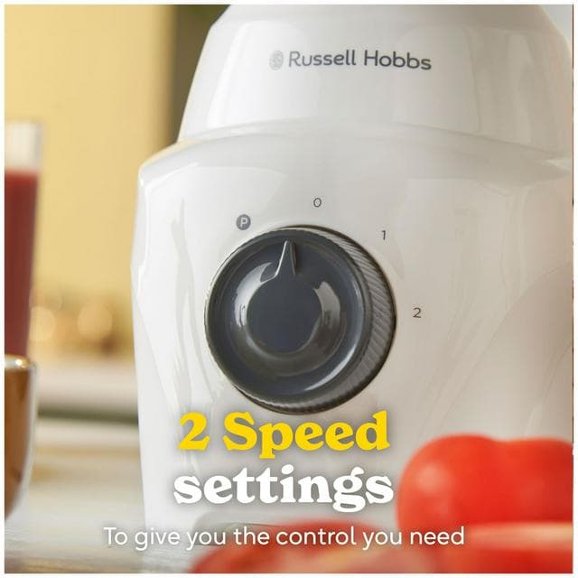 Russell Hobbs Go Create White 1.5L Glass Jug Blender 27580 - gallery image 3