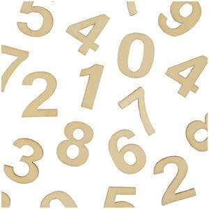 Get Creative Craft Wooden Numbers