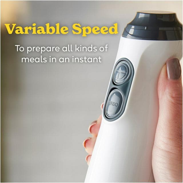 Russell Hobbs Go Create White Electric Hand Blender 27550 - gallery image 2