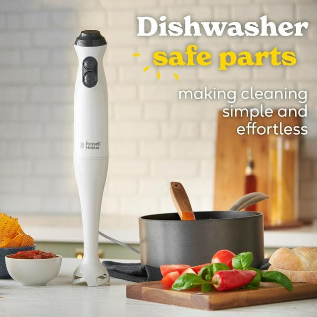 Russell Hobbs Go Create White Electric Hand Blender 27550 - gallery image 3