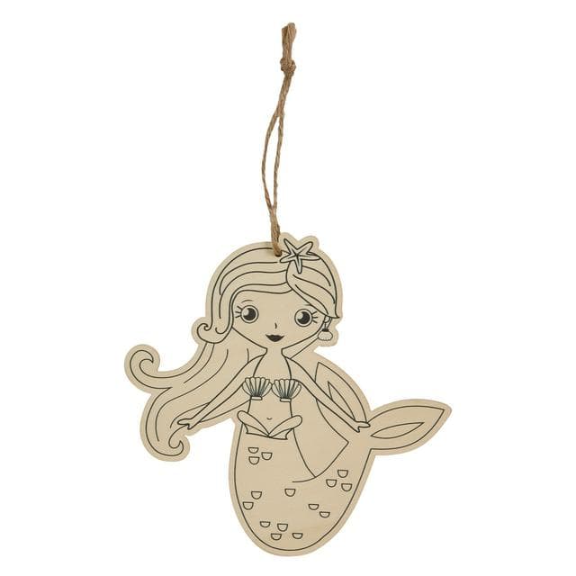 Get Creative Wooden Mermaid - gallery image 1