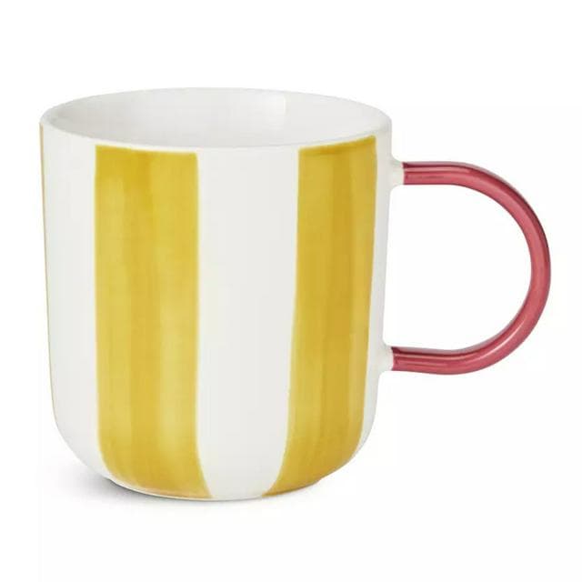 Habitat x Sanderson & National Trust Handpainted Stripe Mug Assortment - gallery image 3