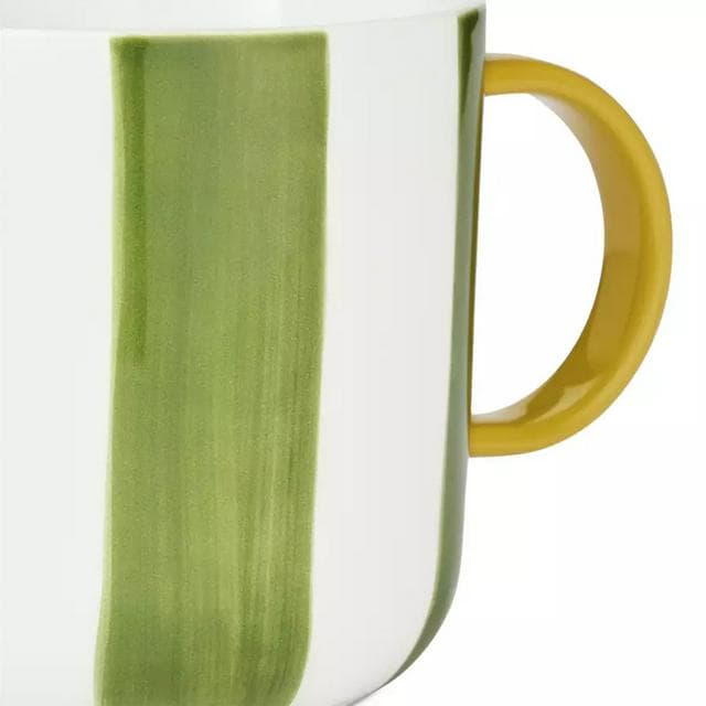 Habitat x Sanderson & National Trust Handpainted Stripe Mug Assortment - gallery image 4