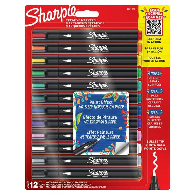 Sharpie Creative Markers 12 Pack - gallery image 1