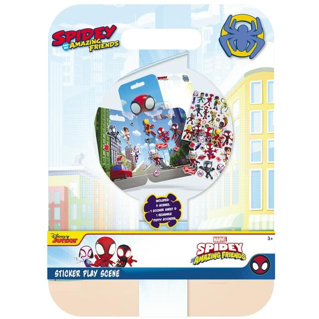 Marvel Spiderman & Friends Sticker Scene - gallery image 1