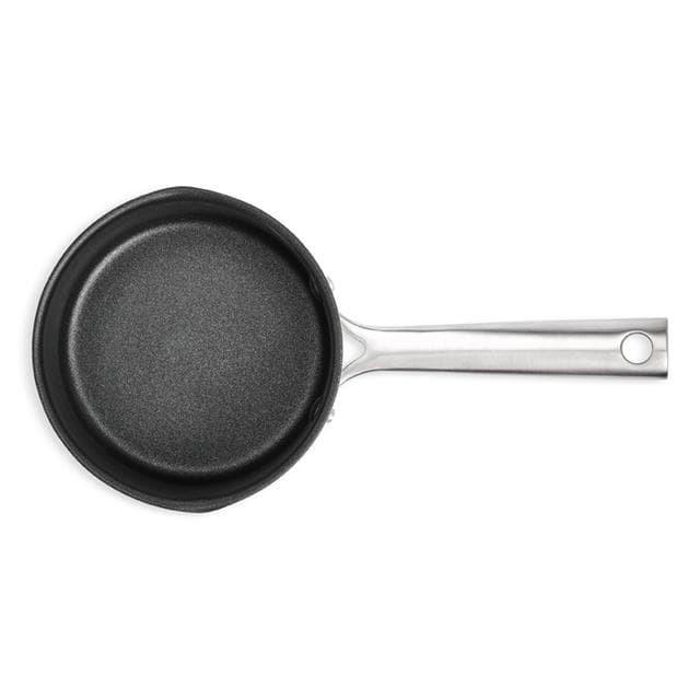 Habitat ellipse brushed stainless steel 14cm milk pan - gallery image 5