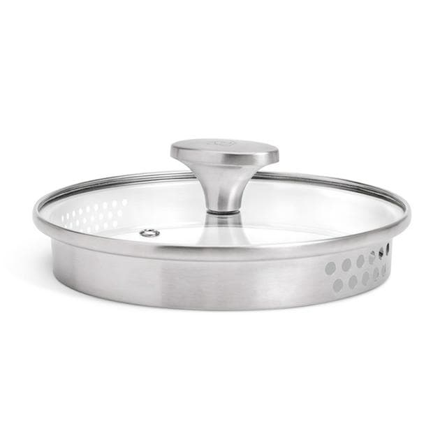 Habitat Ellipse Brushed Stainless Steel 18cm Saucepan - gallery image 4