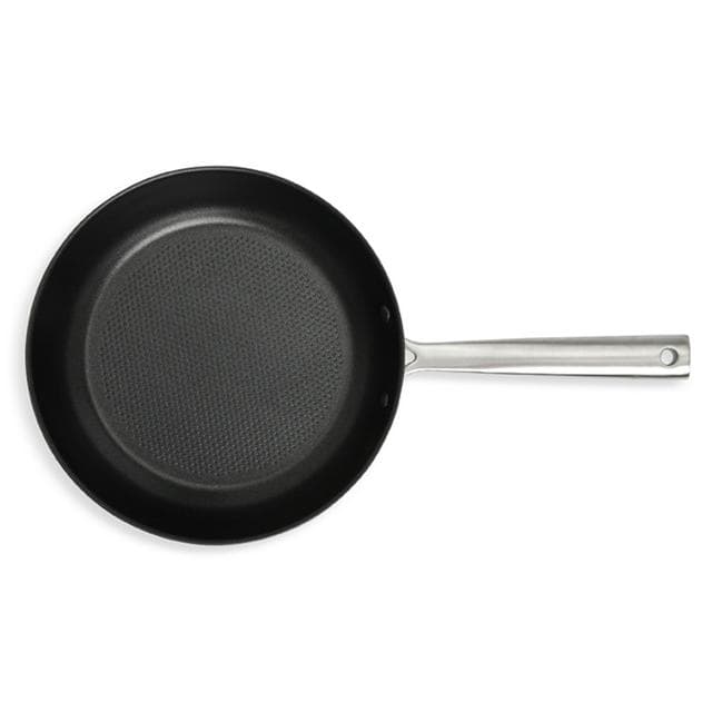 Habitat Ellipse Brushed Stainless Steel 24cm Frying Pan - gallery image 5