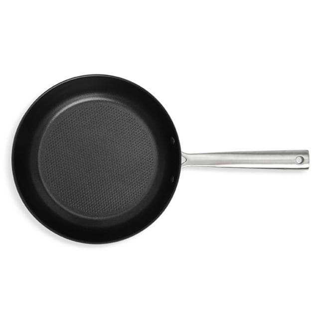 Habitat Ellipse Brushed Stainless Steel 28cm Frying Pan - gallery image 5