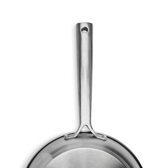 Habitat Ellipse Brushed 3 Piece Stainless Steel Pan Set - gallery image 4
