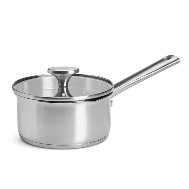 Habitat Ellipse Brushed 5 Piece Stainless Steel Pan Set - gallery image 3