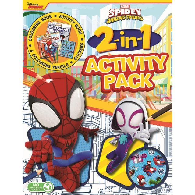 Igloo Books Disney/Marvel 2 in 1 Activity Pack - gallery image 2