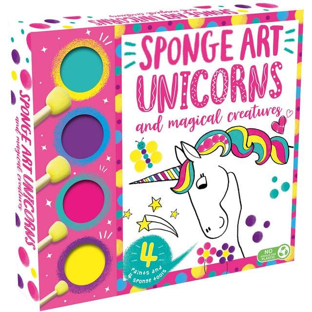 Igloo Books Dinosaur/Unicorn Sponge Art Book Assortment - gallery image 2