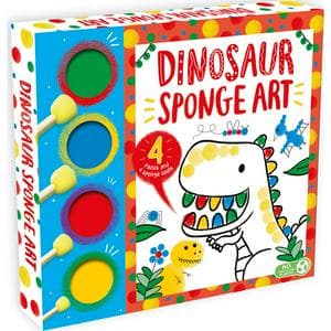Igloo Books Dinosaur/Unicorn Sponge Art Book Assortment