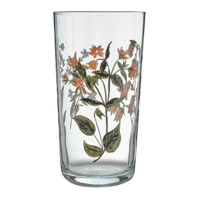 Sainsbury's Home Floral Hi Ball Glass - gallery image 1