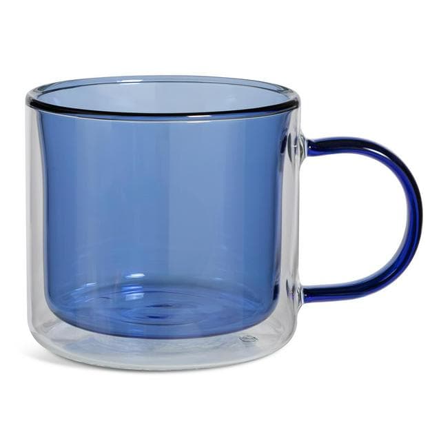 Habitat Double Walled Mug - Blue - gallery image 1