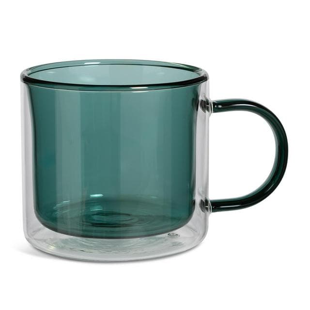Habitat Double Walled Mug - Green - gallery image 1
