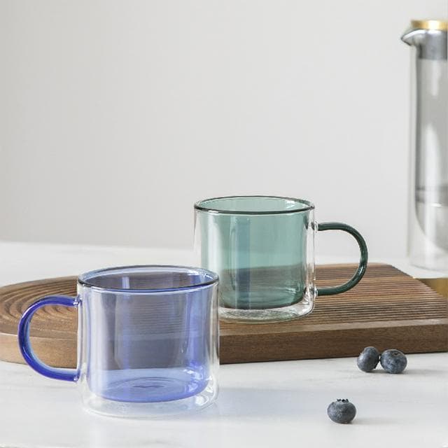 Habitat Double Walled Mug - Green - gallery image 2