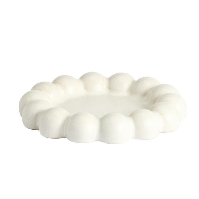 Habitat Beaded Candle Plate - gallery image 1