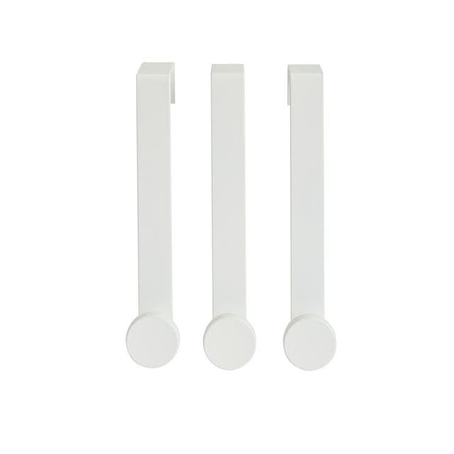 Sainsbury's Home Pack of 3 Hook - White - gallery image 1