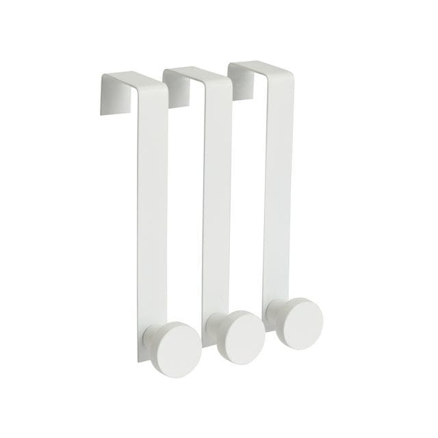 Sainsbury's Home Pack of 3 Hook - White - gallery image 2