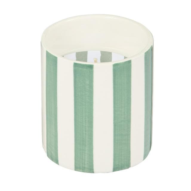 Habitat Scented Ceramic Small Candle -  Spiced Bergamot & Ginger - gallery image 1