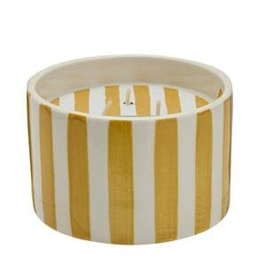 Habitat Wild  Ceramic Large Candle - Basil & Lemon