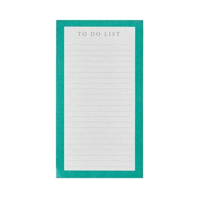 Sainsbury's Home To Do List Handy Pad - Green - gallery image 1