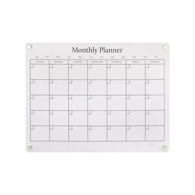 Sainsbury's Home Acrylic Monthly Magnetic Planner - gallery image 1