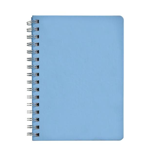 Sainsbury's Home A5 Wiro Notebook - Blue - gallery image 1