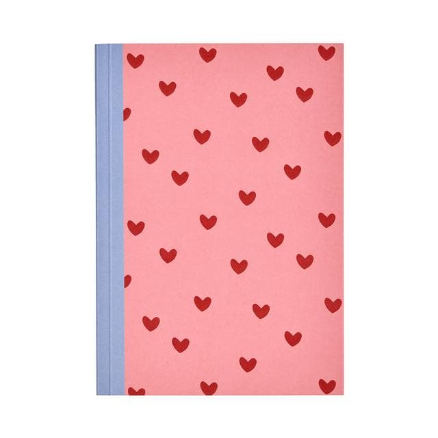 Sainsbury's Home A5 Hearts Bound Notebook - gallery image 1