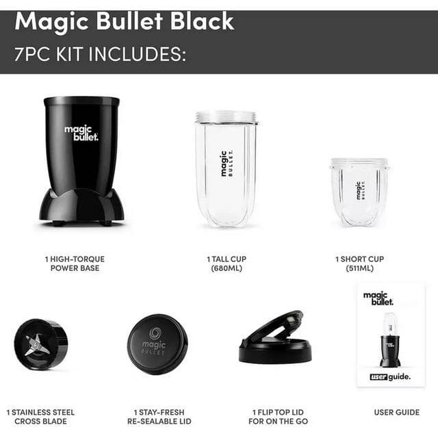 Magic bullet Deluxe Blender - Black - gallery image 2