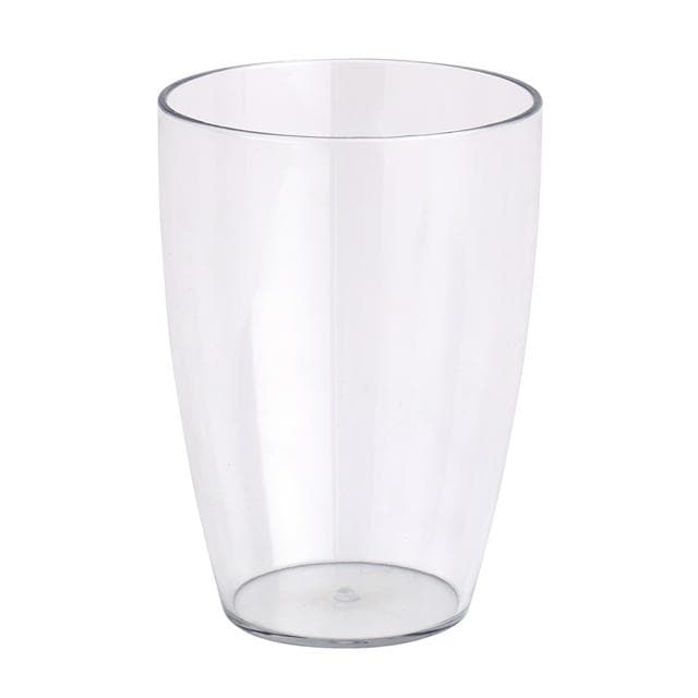 Sainsbury's Home Single Reusable Recyclable Clear Plastic Tumbler - 400ml - gallery image 1