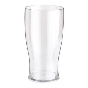Sainsbury's Home Single Reusable Recyclable Clear Plastic Pint Glass - 568ml